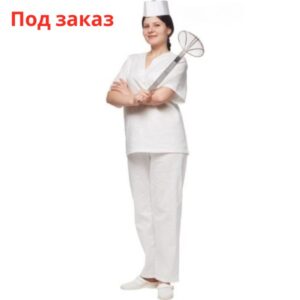 Костюм повара с коротким рукавом