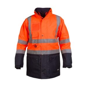 Jachetă Orange navy blue